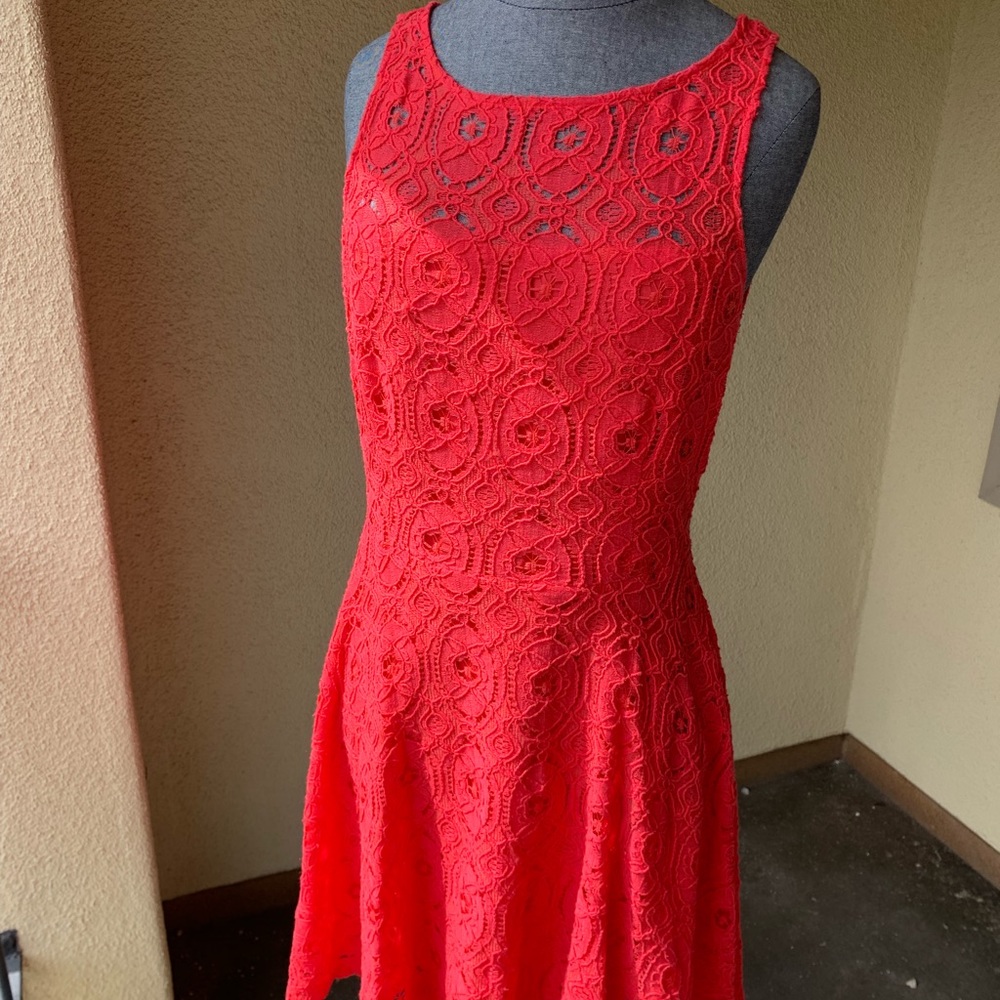 Patterned Mini Dress